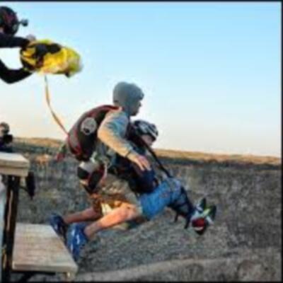 Tandem Skydiving Jump 