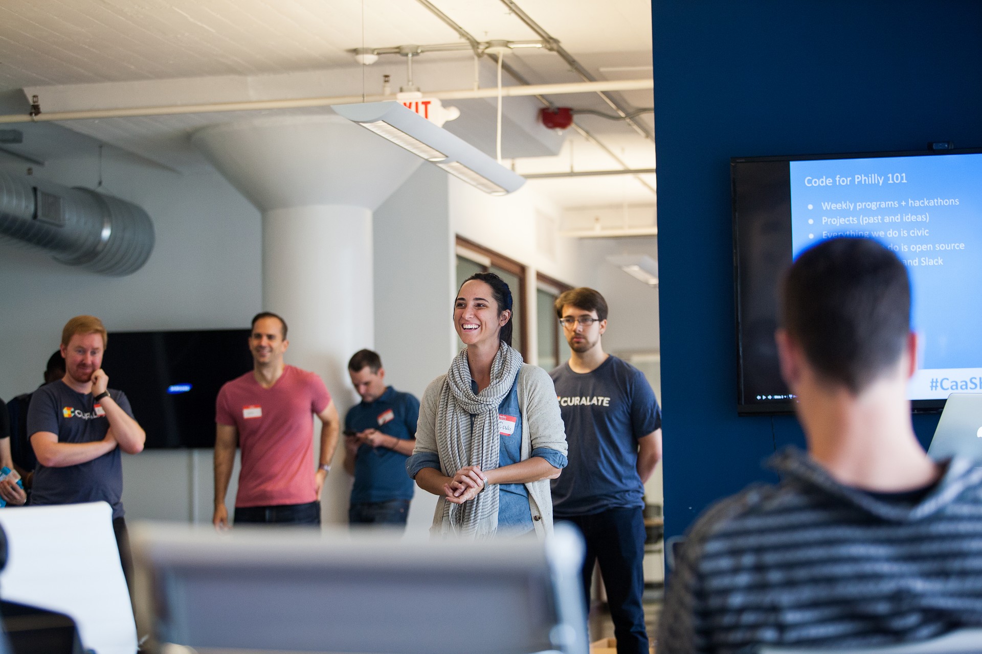 Code for Philly Executive Director Dawn McDougall giving the rundown